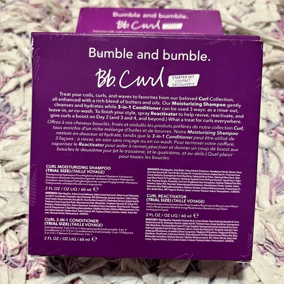 NEW Bumble and Bumble BB. Curl 3 Pack Kit NEW main image 5